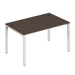 Стол письменный на металлоопорах Trend Metal 140x72x75 тёмный дуб - Фото предпросмотра