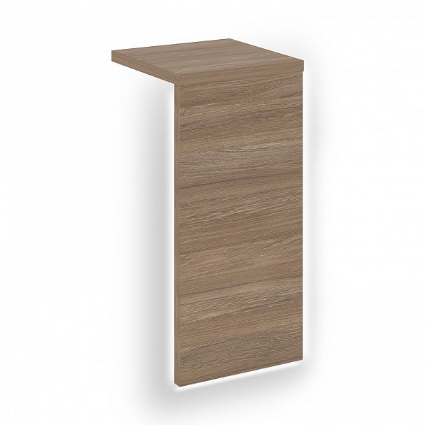 Накладка с подсветкой прямая высокая "Onix" О.R-NP.V-78.1.S дуб аризона - Вид 1