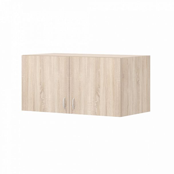 Антресоль двустворчатая "Армейская мебель"  ПК-АРМ-АН57Х112Д2/35-В1-966 дуб сонома - Вид 1