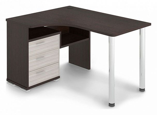 Стол письменный Домино СР-132С Венге/Карамель левый - Вид 1