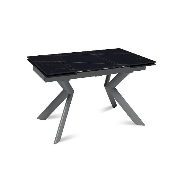 Стол раскладной Bridge (120+30+30), керамика матовая Black Gold - Вид 1