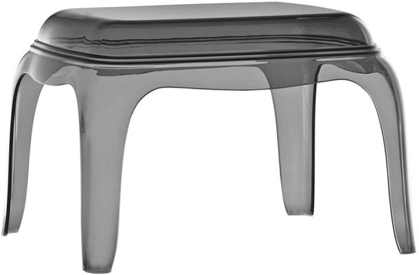 Стол-пуф прозрачный пластиковый PEDRALI Pasha - Вид 1