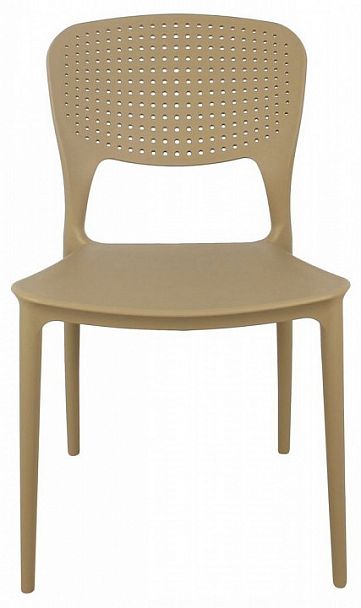 Стул Spot бежевый, стопируемый - Вид 2