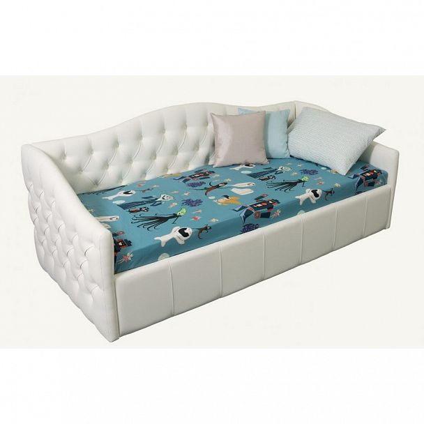 Кровать детская "Моника" белый снег - Вид 1