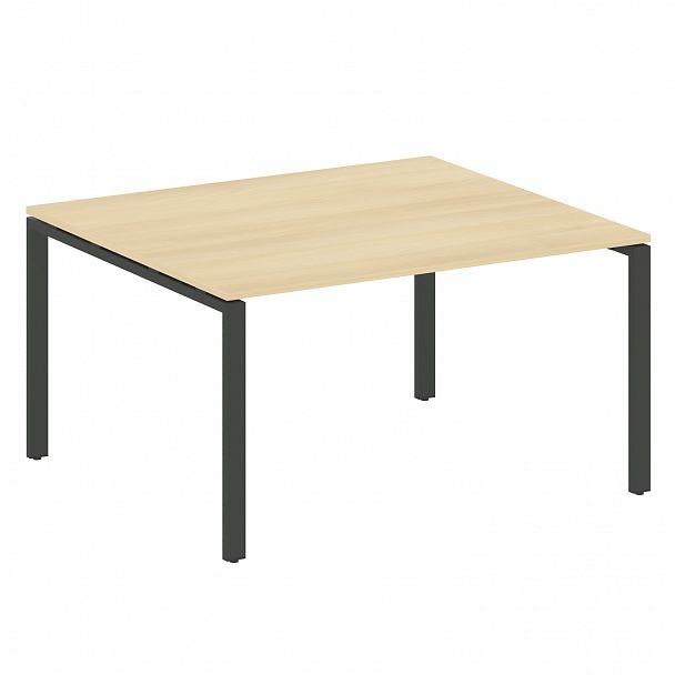 Стол для переговоров "Metal System" БП.ПРГ-1.3 акация/антрацит - Вид 1