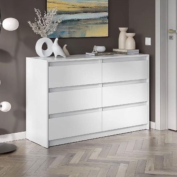 мс Айден КМ06-1200 белый ЛДСП/белый ЛДСП - Вид 3