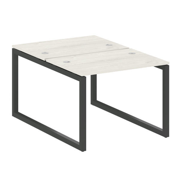 Metal System Quattro Р. ст. на О-образном м/к 50БО.РАС-СП-2.1 Дуб наварра/Антрацит металл 1000*1475*750 - Вид 1