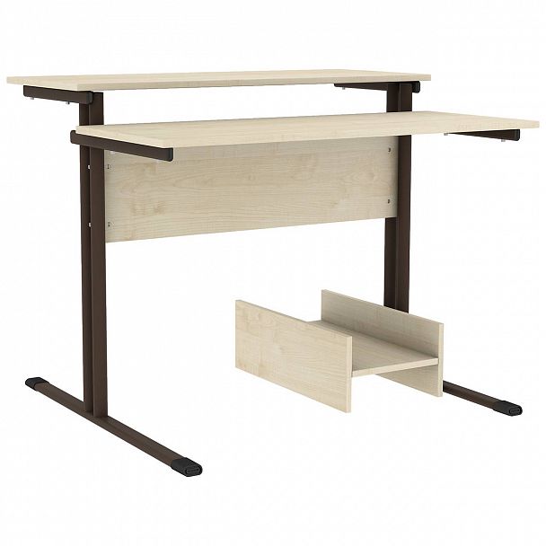 Стол компьютерный "138В" 1-местный, н/рег., 6 гр - Вид 3