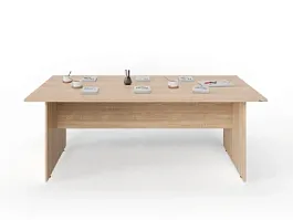 UNITY PОКС-10/20 ДУБ СОНОМА Конференц стол прямоугольный Универсальный 2000х1000х750 - Фото предпросмотра