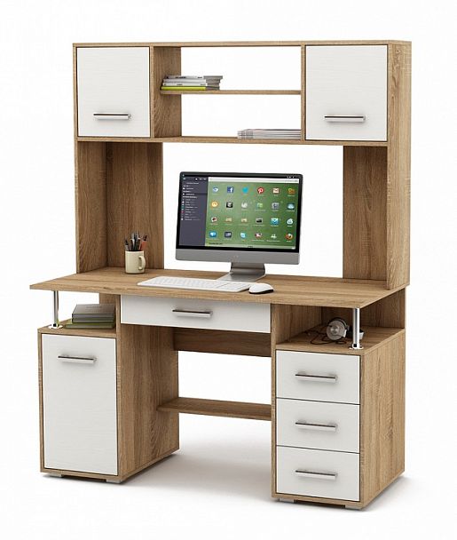 Стол письменный Амбер-18Я - Вид 1