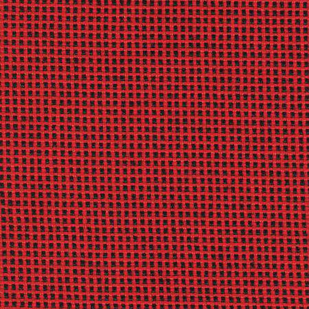 Стул для персонала и посетителей "ИЗО", черный каркас, ткань черно-красная, В-9/С-16 - Вид 3