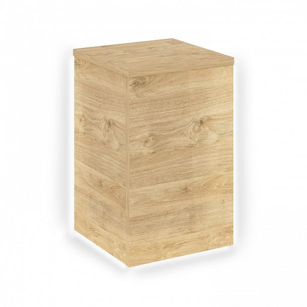 Накладка угловая высокая внешняя с подсветкой "Onix" О.R-NU.V.VNE.S тиквуд светлый - Вид 2