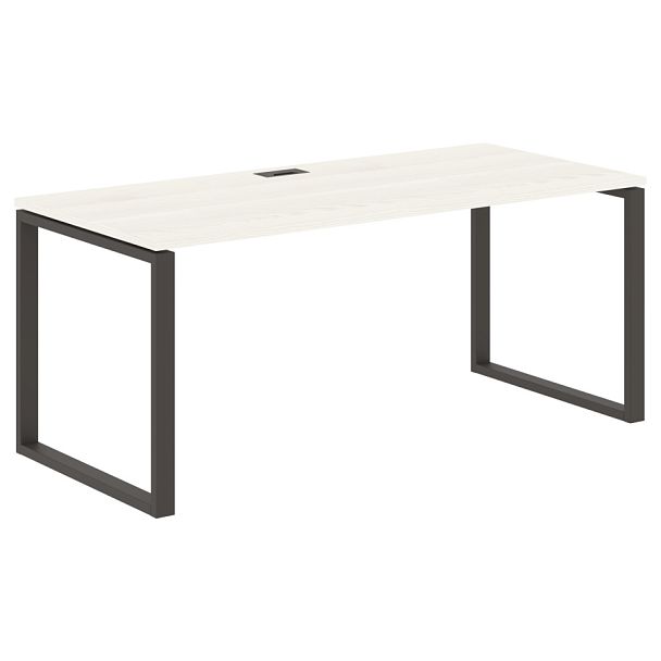 Стол прямой EQST 1780 Ясень Траун/Мокко 1760х800х750 EDIS - Вид 1