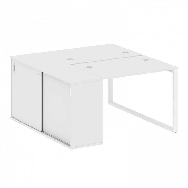 Рабочая станция "Metal System" БО.РС-СШК-1.1 белый - Вид 1