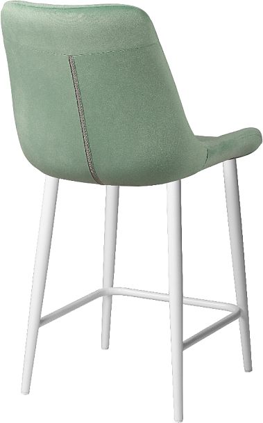 Комплект полубарных поворотных стульев Эйден, Confetti aquamarine/белый, 4 шт. - Вид 5