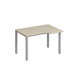 Стол эргономичный правый на металлокаркасе КФ Комфорт КФ К.С1 1136 ДШ дуб шамони / серый - Фото предпросмотра