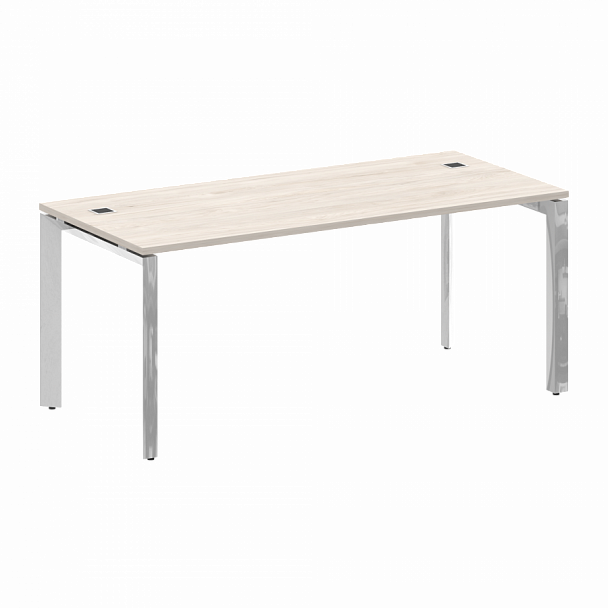 Стол рабочий руководителя на П-образном м/к "ONIX DIRECT LUX" M-O.MP-SRR-5.8 денвер светлый - Вид 1