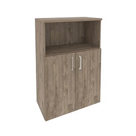 Onix Шкаф средний широкий O.ST-2.1 Тиквуд темный 800*420*1207 - Фото предпросмотра