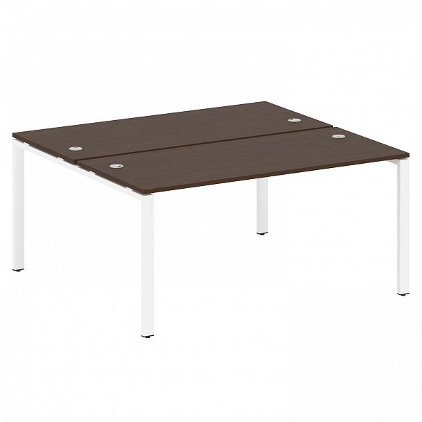 Рабочая станция "Metal System" БП.РАС-СП-2.4 венге/белый - Вид 1