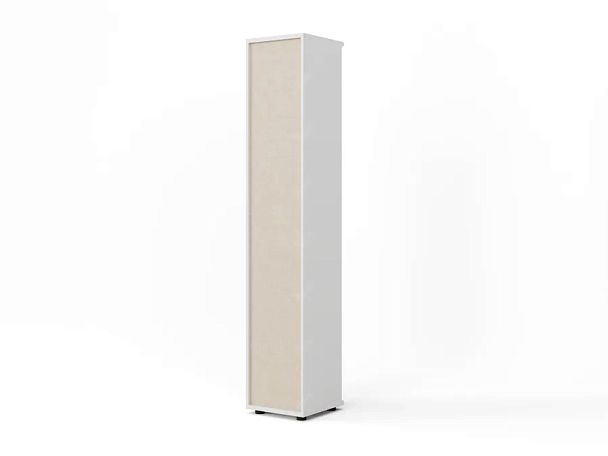 ЛАЙТ / LIGHT RLG036-35x35 Узкий шкаф 35x35x183 Белый - Вид 3