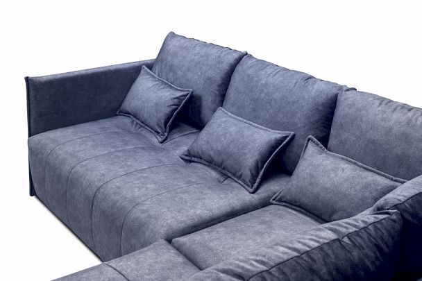 Мягкий угол "Чилетти" Long синий - Вид 6