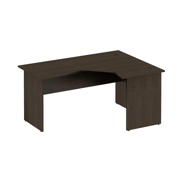 Стол эргономичный правый Формула ФР 109 венге темный - Вид 1