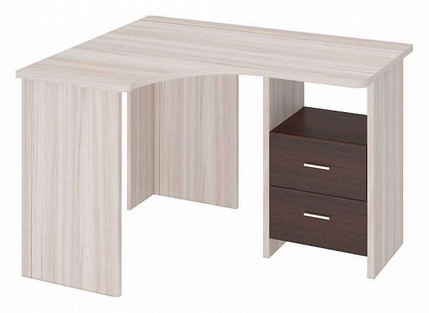 Стол письменный Домино Лайт СКЛ-Угл 120 Венге/Карамель правый - Вид 3