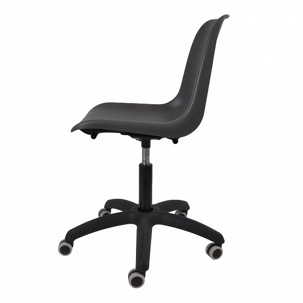 Кресло "Vicenza SW на черной крестовине Somalia" серый - Вид 3