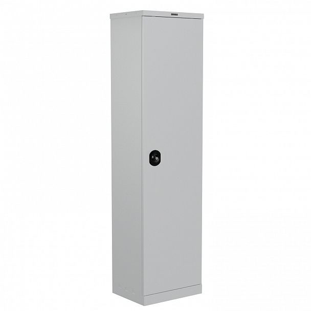 Шкаф металлический офисный BRABIX "MK 18/47/46-01", 1830х472х460 мм, 30 кг, 4 полки, разборный, 291139, S204BR181202 - Вид 3