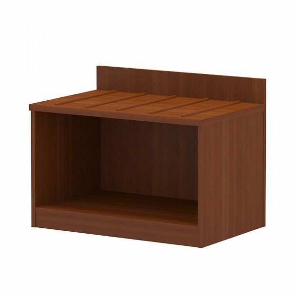 Полка багажная "Диана" ПК-ДН-ПЛБ80х52-В1-35 миланский орех светлый - Вид 1