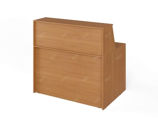 ЛАЙТ / LIGHT RLG068-13x7 Блок ресепшн с полкой 130x70x125 Вишня - Вид 1