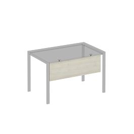 Экран стола защитный (ДСП) с кронштейнами для столов на МП2 120 Формула МП2 К. 812 дуб шамони / серый - Фото предпросмотра