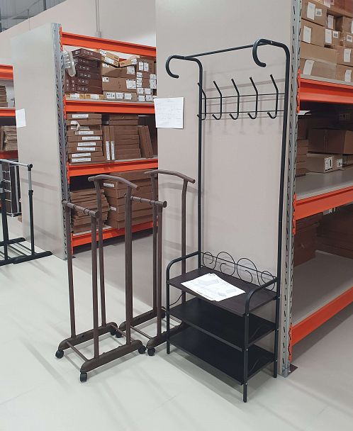 Вешалка Sheffilton M-306 черный муар/венге - Вид 4