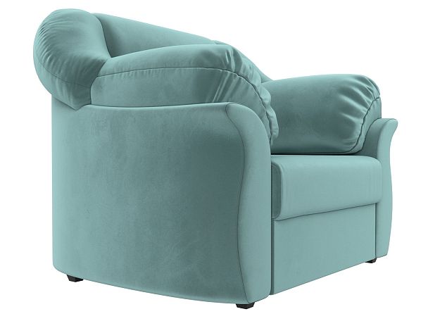Кресло Карнелла (полностью велюр бирюзовый) - Вид 3