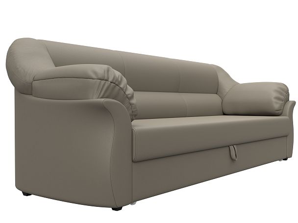 Диван прямой Карнелла Экокожа бежевый - Вид 3