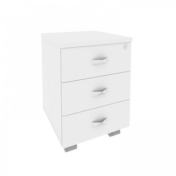 Тумба мобильная "Onix" O.TM-3 белый - Вид 1