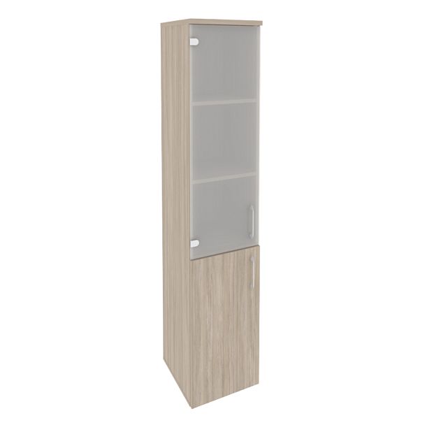 Onix Шкаф высокий узкий левый O.SU-1.2 (L) Дуб аттик 400*420*1977 - Вид 1