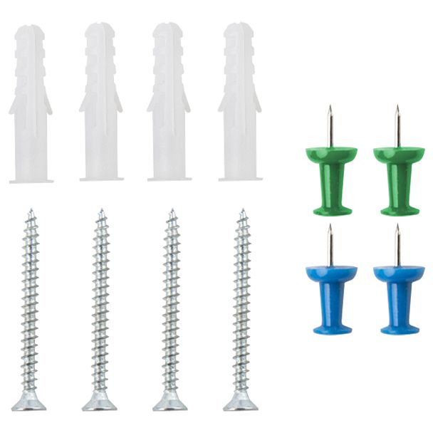 Доска комбинированная: магнитно-маркерная, пробковая для объявлений 45х60 см, BRAUBERG Extra, 238182 - Вид 7