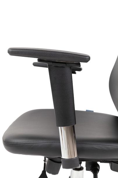 Офисное кресло Chairman 500LUX Россия экокожа черный - Вид 16