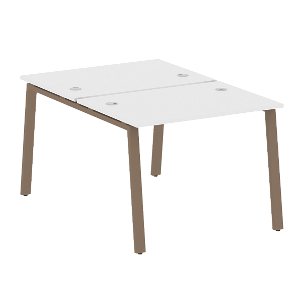 Metal System Р. ст. на А-образном м/к БА.РАС-СП-2.1 Белый/Мокко металл 1000*1475*750 - Вид 1