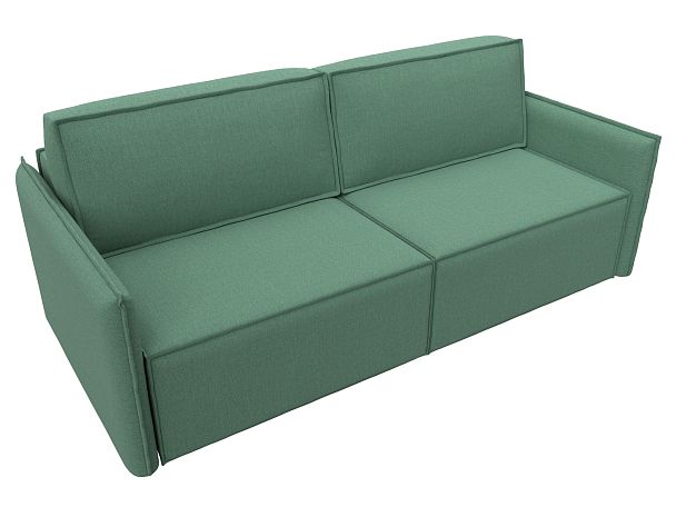 Диван прямой Либерти Рогожка зеленый - Вид 5