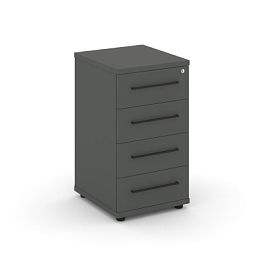 Rift Тумба приставная RF.TPR-001 Антрацит/Металл Черный 416*460*747 - Фото предпросмотра