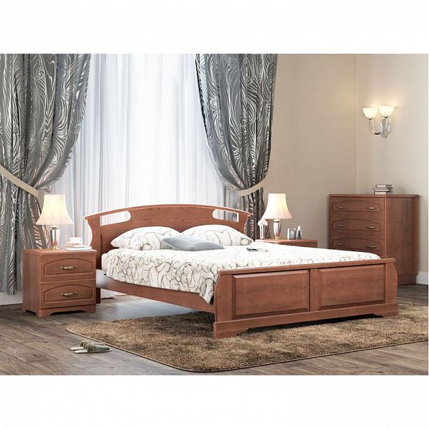 Кровать "Аврора 180" сосна - Вид 3