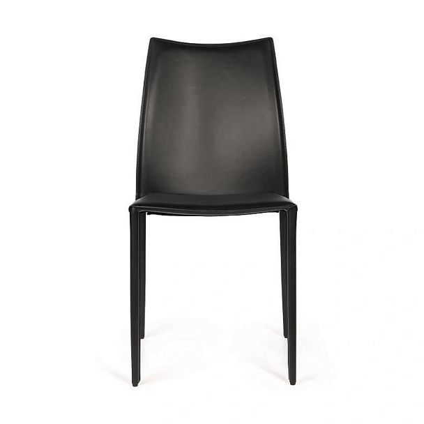 Стул Rolf, кожа черный - Вид 3