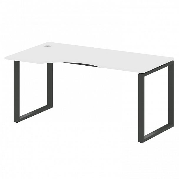 Стол "Metal System" БО.СА-1 белый/антрацит - Вид 2