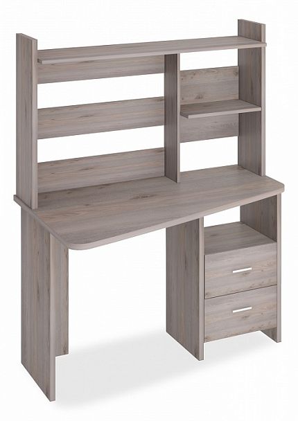 Стол компьютерный Домино Лайт СКЛ-Трап120+НКЛ-120 Нельсон левый - Вид 1