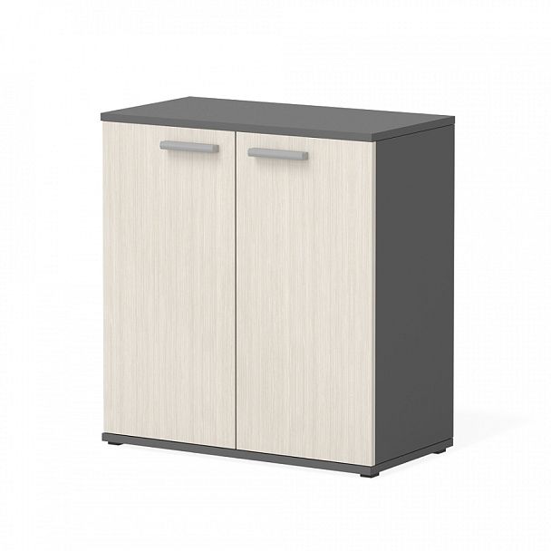 Шкаф "Тандем"  ПК-ТН-Ш76Х71Д/35-В1-909 дуб альпийский+антрацит - Вид 1