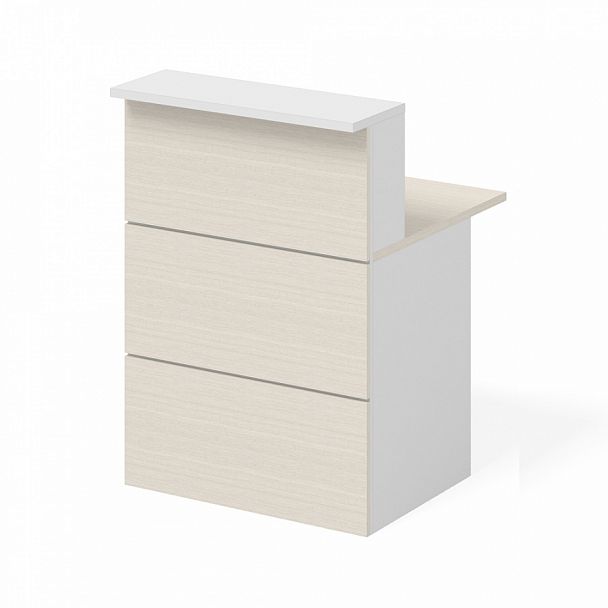 Стойка-ресепшн 800 "Торонто" ПК-ТРН-СКР87Х80-В1-876 дуб альпийский - Вид 1