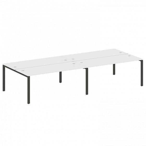Рабочая станция "Metal System" БП.СМ-4.5 белый/антрацит - Вид 1