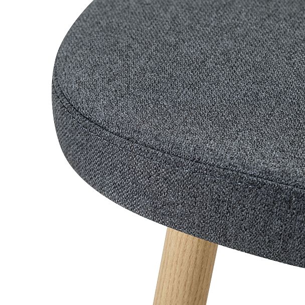 Стул Lars тёмно-серый/нат.дуб - Вид 6